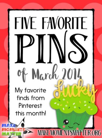 Five awesome things I found on Pinterest this month!
