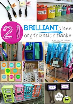 Tips and tricks to organize your classroom!
