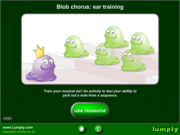 The Blob Chorus App