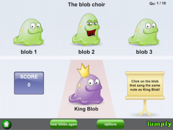 The Blob Chorus App