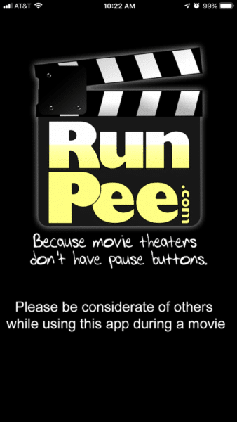 The Run Pee App