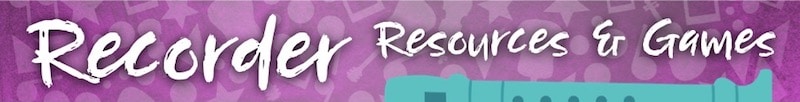 Recorder Resource Banner for Products