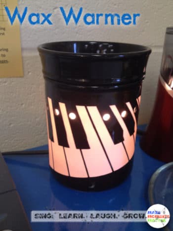 I love having a candle or wax warmer going in my room to add a scent that students love!