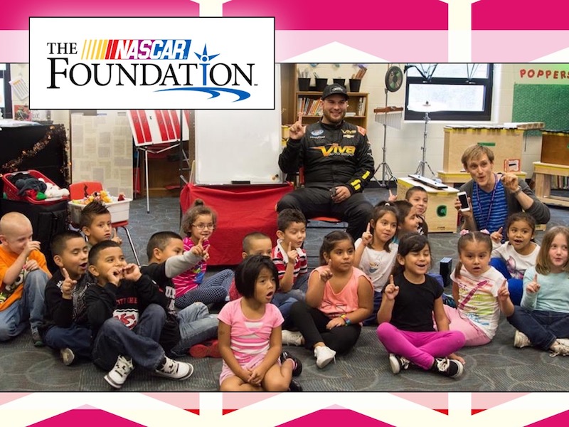 Click here to see how and why NASCAR donated to my classroom!