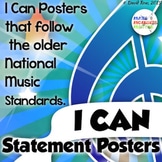 FREE I Can Statement Posters to help connect your classroom with the national standards.