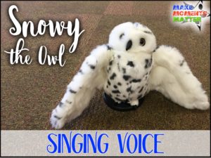 Using Puppet Pals to teach the vocal timbres: Snowy the Owl teaches singing voice