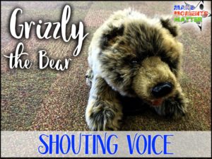 Using Puppet Pals to teach the vocal timbres: Grizzly the Bear teaches shouting voice