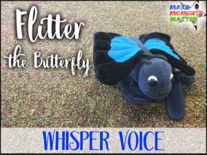 Using Puppet Pals to teach the vocal timbres: Flitter the Butterfly teaches whisper voice