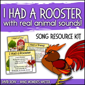 I Had A Rooster - Interactive Song with Animal Sounds