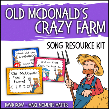 Old McDonalds Crazy Farm - Interactive Song with Animal Sounds
