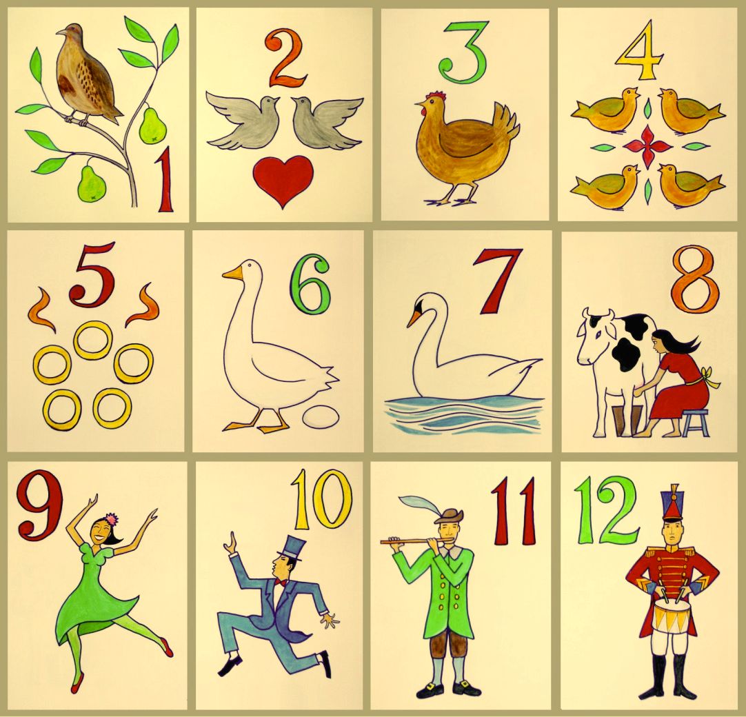 Twelve Days Of Christmas Activities - Let's Play Music