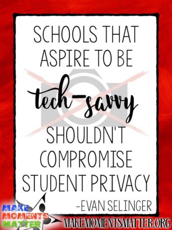 Being tech-savvy shouldn't compromise student safety.