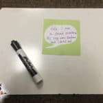 Quick and easy way to save dry erase marker tip that seems to be dry.