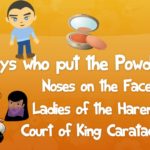 These are the visuals I use when teaching the Court of King Caratacus.