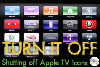 How to turn off all those extra channels so that when you pull up your Apple TV in class your students won't see them!