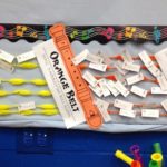 Using pipe cleaners I created a simple, interactive bulletin board for my kiddos to show off their RK progress.