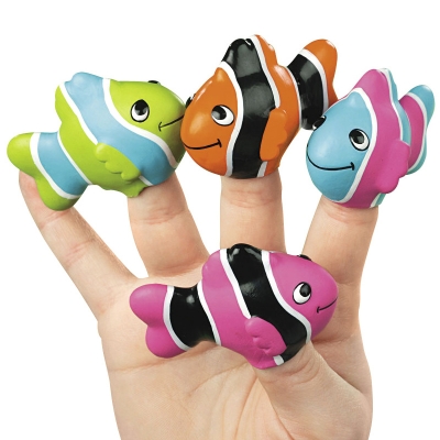 Colorful Clown Fish finger Puppets