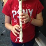 Left hand armband - great reminder for recorder!