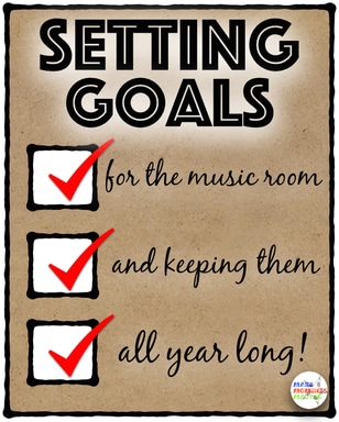 This blog post gives you ideas and strategies to set achievable goals and follow through on those targets throughout the school year!