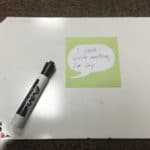 Quick and easy way to save dry erase marker tip that seems to be dry.