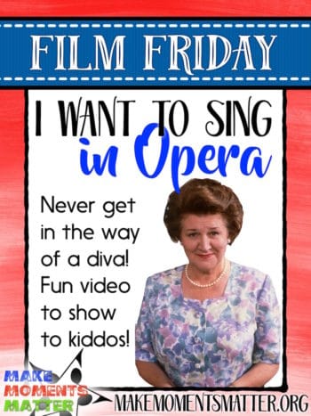 Film Friday - Hilarious video of Patricia Routledge singing about opera!
