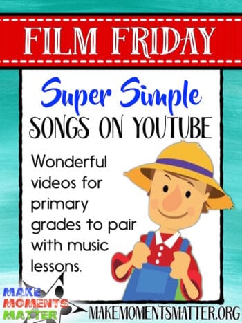 Wonderful videos to illustrate songs for your primary grades!