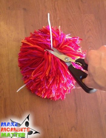 Click here to see a step-by-step process to make your very own yarn ball!