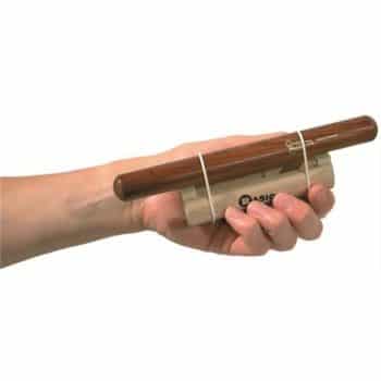 A must-have accessory for using claves with elementary school kids.