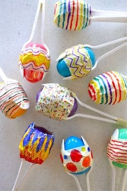 Directions and suggestions for making your own maracas out of plastic Easter eggs!