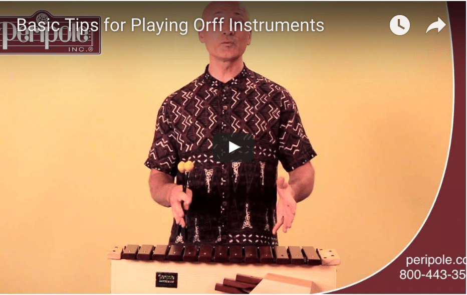 Basic Tips for Playing Orff Instruments - Peripole