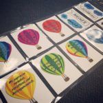 Using hot air balloons to show students our high-flying goals for the school year!