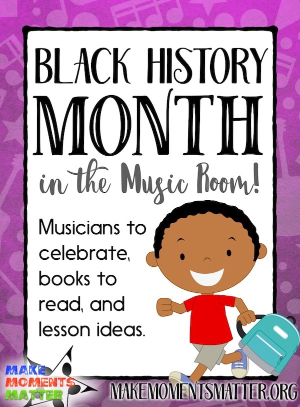 black history month music assignment