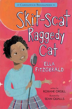 With lively prose, Roxane Orgill follows the gutsy Ella from school-girl days to a featured spot with Chick Webb’s band and all the way to her number-one radio hit "A-Tisket, A-Tasket." Jazzy mixed-media art by illustrator Sean Qualls brings the singer’s indomitable spirit to life.