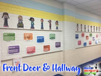 Ideas about how to decorate OUTSIDE of your classroom to excite students and interest your school community.