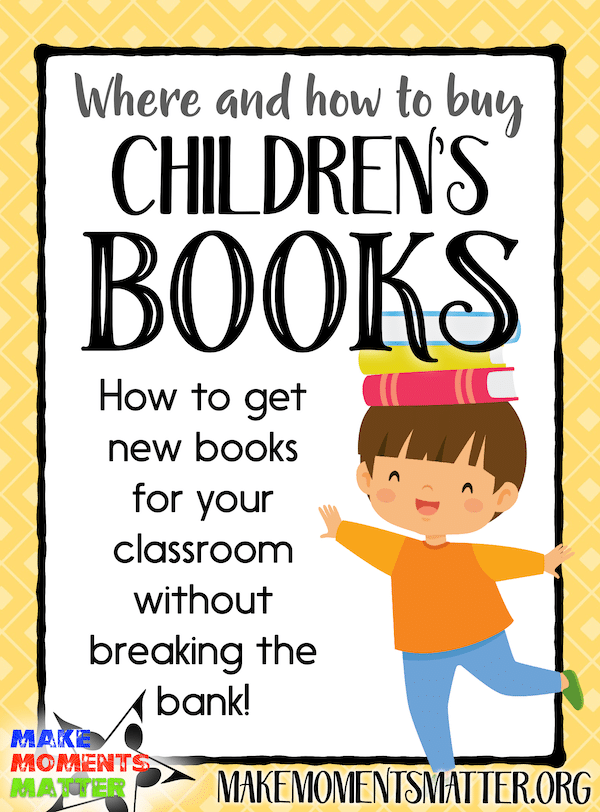 Where and how to buy children's books without breaking the bank!