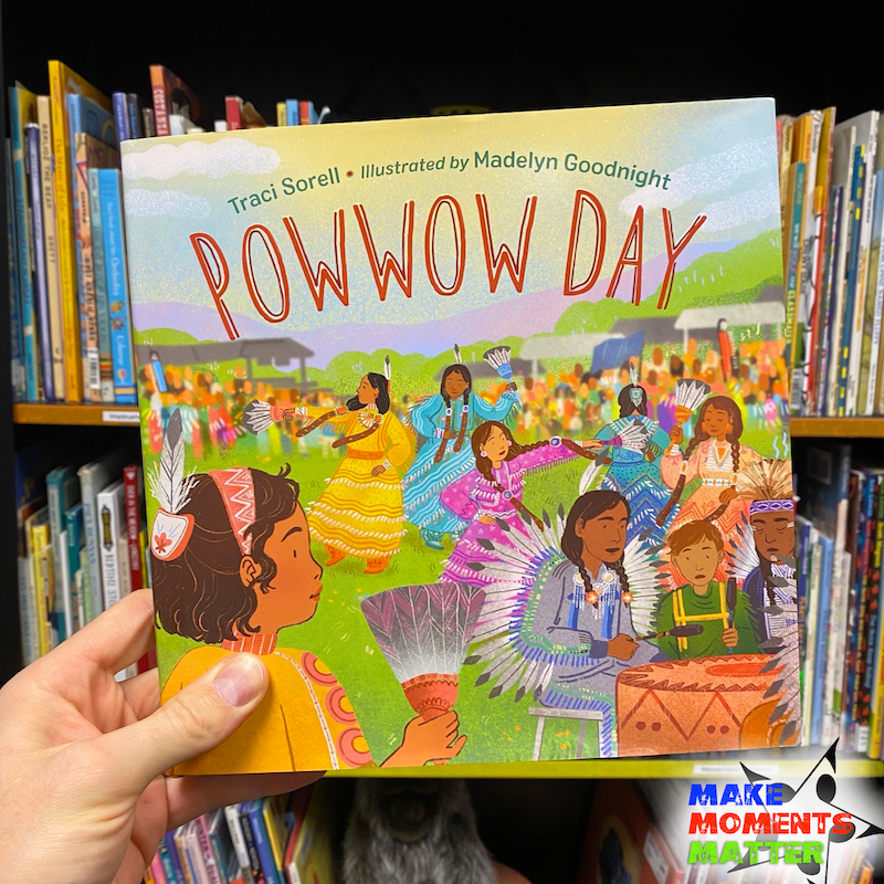 Front of the book Powwow Day by Traci Sorell